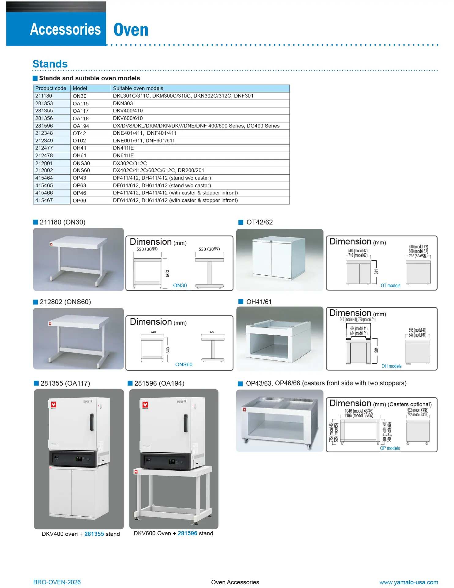 Yamato DX Series Economical Natural Convection Ovens | Yamato USA
